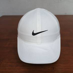 Nike Dri-Fit Running Outdoor Adjustable Cap White