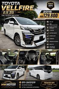 2016 Toyota Vellfire Z G EDITION