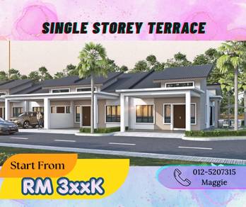 1-storey Terraced House in Batu Berendam,MLK