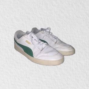 Puma Shuffle (White-Green-Ivory Glow-Gold)