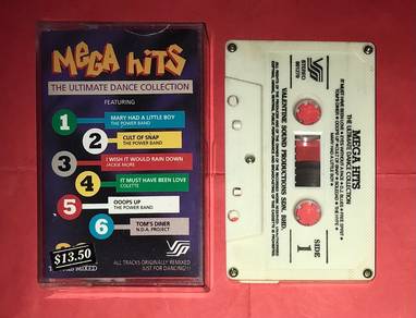 MEGA HITS THE ULTIMATE DANCE COLLECTION Cassette