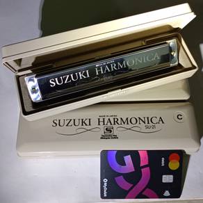 Suzuki Tremolo Harmonica (SU-21)-Key of C (UNUSED)