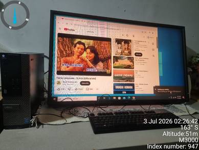 Core i5 Pc with 40inch large industrial monitor