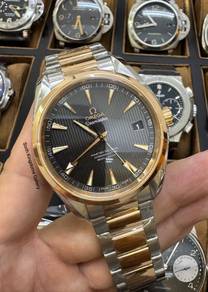 Omega Seamaster Aqua Terra 150m 18k Red Gold Bezel
