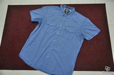 H & m western biru size xl