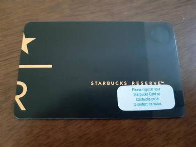 Starbucks Thailand Reserve Card