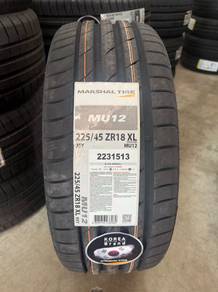 New Marshal mu12 by kumho korea 225/45/18 2026