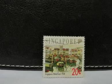 1992 Singapore Stamp Waterfront 1958