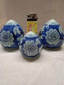 Cawan Burung Birdfeeder Blue Carnation 17-CBF332