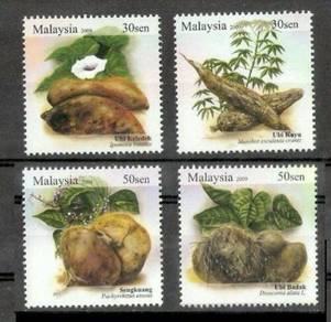 Mint Stamp Tuber Plants Malaysia 2009