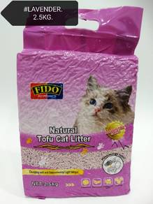 FIDO Tofu Cat Litter 2.5kg Pasir Kucing Toilet