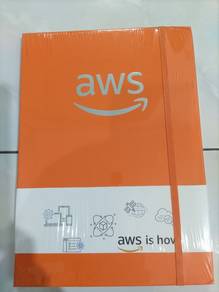 New Amazon AWS Orange Notebook Planner