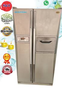 Fridge SIDE BY SIDE MISTRAL SILVER