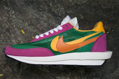 Nike LD Waffle Sacai Green Purple ¡Swoosh¡