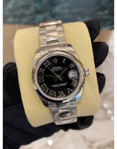 Rolex Lady Datejust 31 Ref 178240 Black Dial 31mm