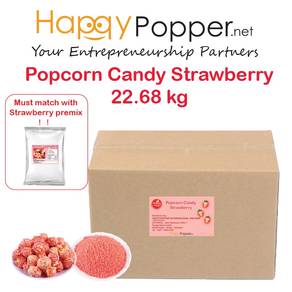Gula Popcorn Caramel Strawberry Premix mix Powder