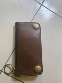 beg duit kulit(trucker wallet)