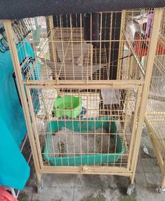 Sangkar kucing 3 tingkat