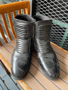 John Doe Motorcycle Boots Black Leather