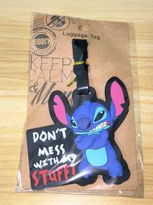 Disney Stitch Luggage Tag - "Don't Mess With My