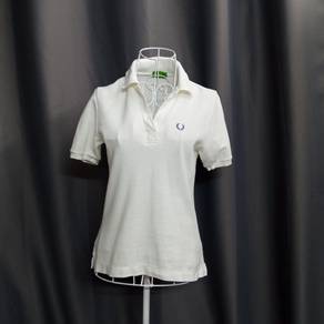 Fred Perry Sportwear White Polo T-Shirt