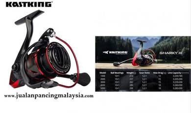 Malaysia kastking crixus & crixus plus reel