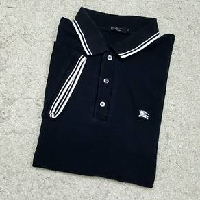 Burberry Ringer Blavk Polo T-shirt