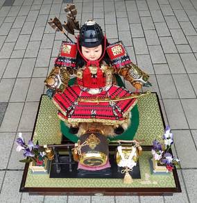 Beautiful Japanese Samurai Doll -The Little Genera