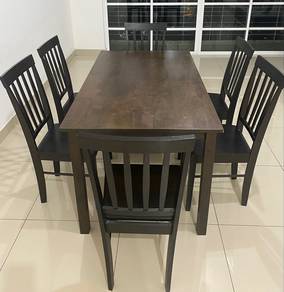 Dining Table Set With 6 Chairs