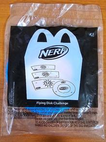 Mcdonalds Happy Meal Nerf Flying Disk Challenge