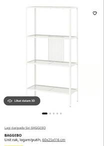 IKEA Rak Baggebo Putih