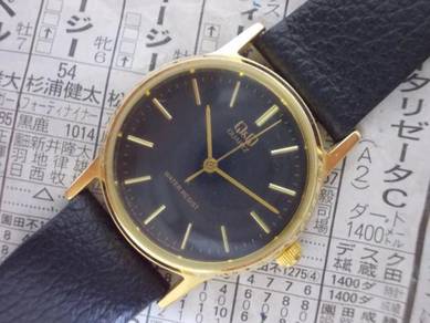 Original Japan Q and Q Gent Dress Watch