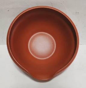 Yuzamashi vessel pot with carved poem, Japanese To