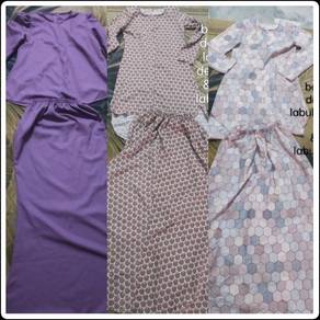 Combo baju kurung saiz xs & s