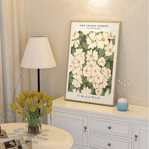 1 Unit - Nordic Style Flower Decorative Painting
