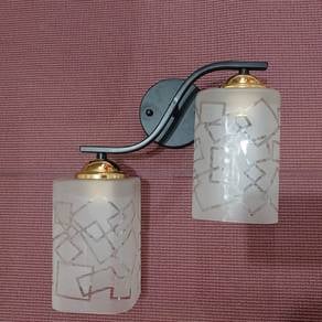 Decorative Wall Sconces with Frosted Glass