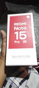 Redmi note 15 pro 12 ram 258 rom new seal