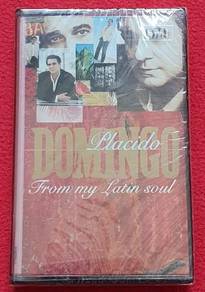 Placido Domingo FROM MY LATIN SOUL Cassette Tape