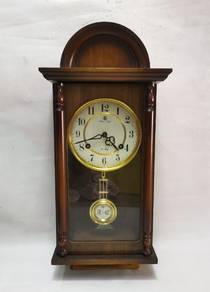 Wall clock, pendulum clock, antique, grandfather c