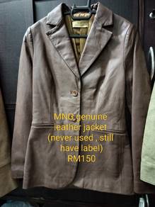 MNG genuine leather jackets 