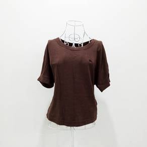 Burberry Blue Brown Top