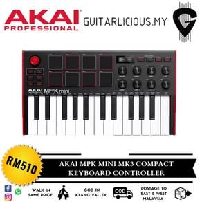 Akai MPK Mini Mk3 Compact Keyboard Controller