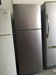 Fridge Samsung Silver Ice Ais Refrigerator Peti