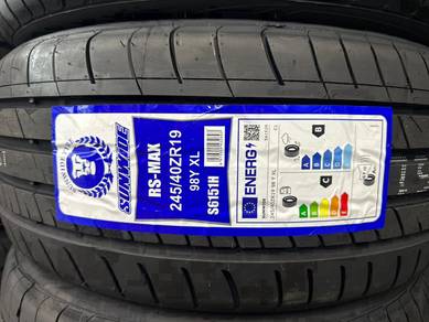 245/40/19 Sunwide RS-MAX Tyre 2026 Tayar