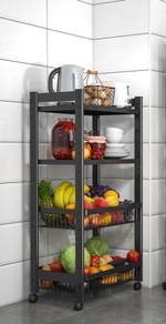 Kitchen Cabinet Storage Rack Rak Dapur