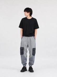 Zara Z.A. Edition Cargo Joggers Grey