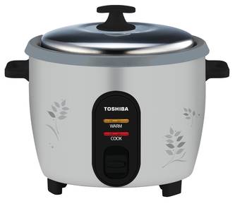 Toshiba 1.8L NonStick Rice Cooker RCT18CEMYGY GREY