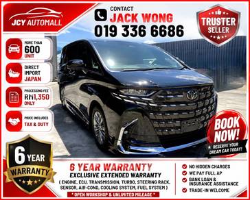 2025 Toyota Alphard Z