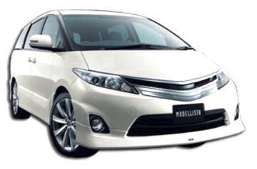 2011 Toyota estima modelista bodykit skirt w paint