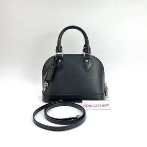 Preloved LV Black Epi Leather Alma BB SHW